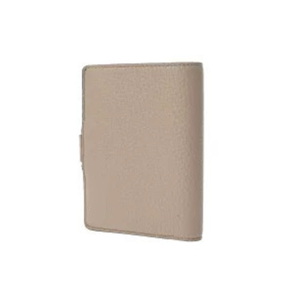 Louis Vuitton Compact Galet Wallet Leather Vertical Bi fold LV Taurillon Black